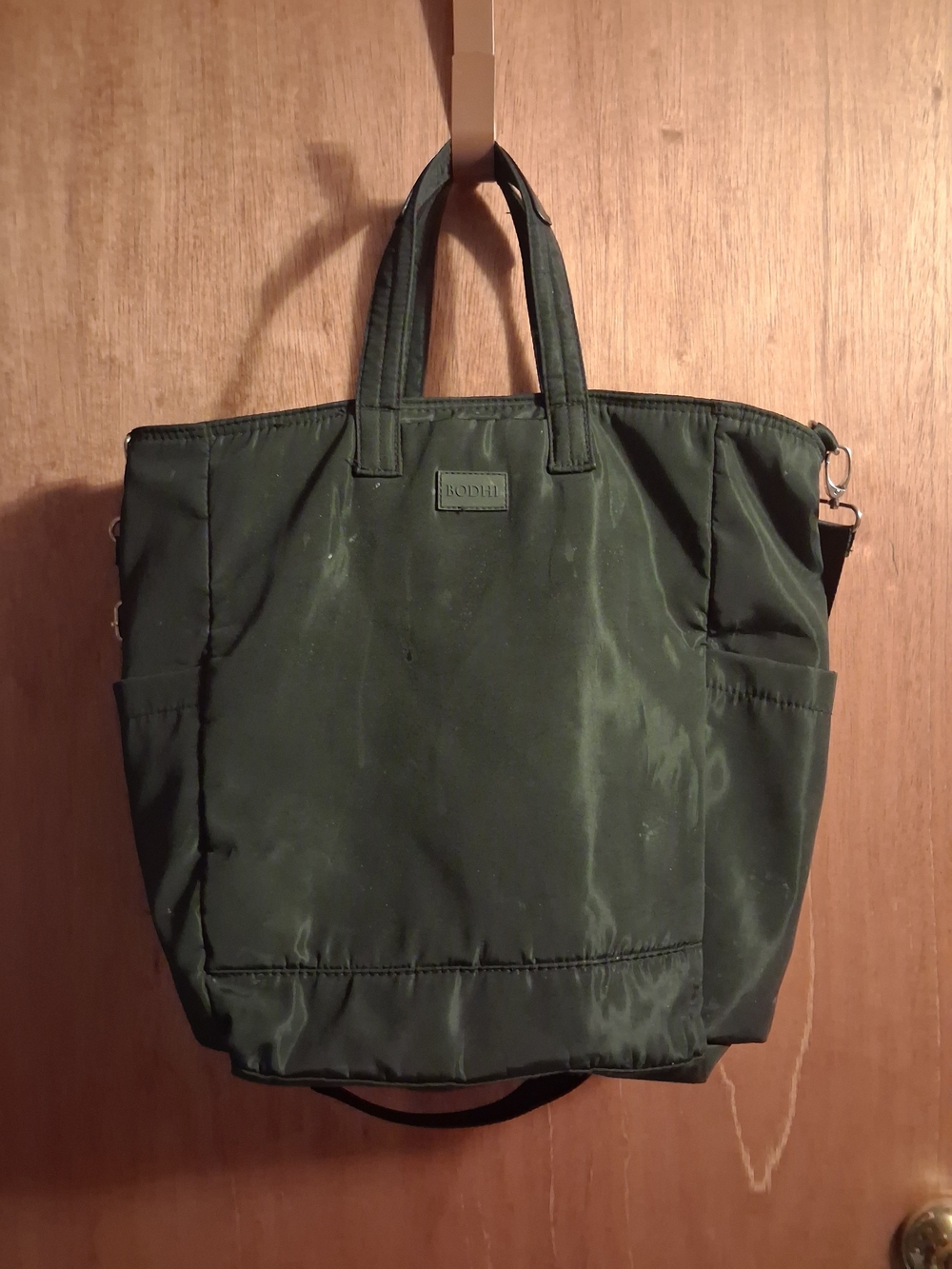 BODHI Black Baby Tote Bag with Dual Handles For Multiple Use
